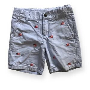 Janie and Jack American flag shorts